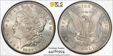 1882-CC $1 MS62
