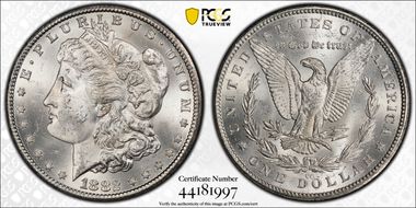 1882-CC $1 MS63