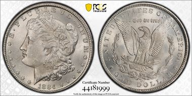 1884-CC $1 MS63