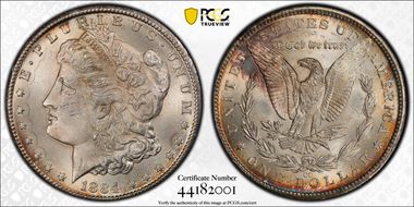 1884-CC $1 MS63