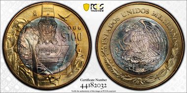 2006-Mo 100 P Guanajuato MS66