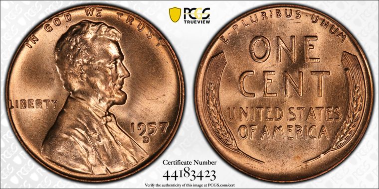 Cert 44183423 - Coin Image