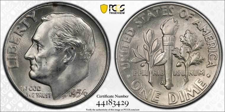 Cert 44183429 - Coin Image