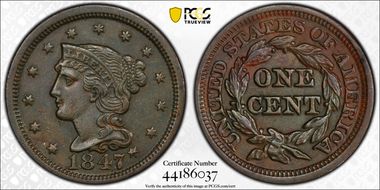 1847 1C Newcomb 1 N1BN