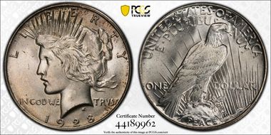 1928 $1 MS65