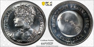 "1891" Medal Hawaii 2M-286 Copy SP64