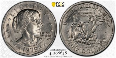1979-P SBA$1 AU58