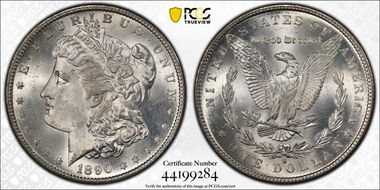 1890-S $1 MS65