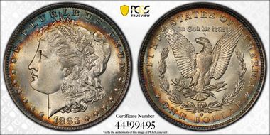 1883-O $1 MS66