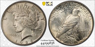 1926-D $1 MS64