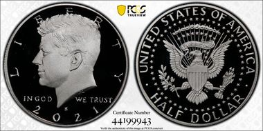 2021-S 50C Silver Limited Edition Proof Set - First Strike PR69DCAM