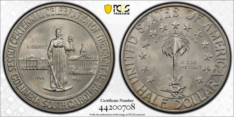 Cert 44200708 - Coin Image