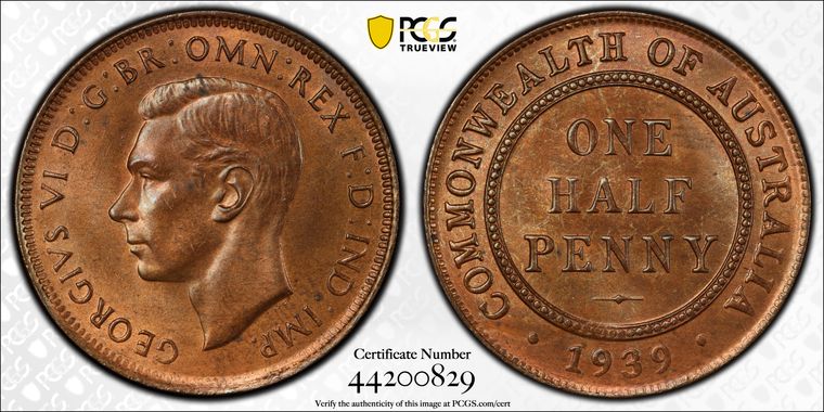 Cert 44200829 - Coin Image