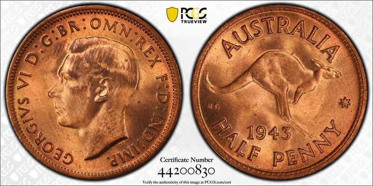 Cert 44200830 - Coin Image