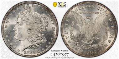 1878 7/8TF $1 Strong MS66