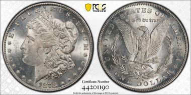 1878-S $1 MS63