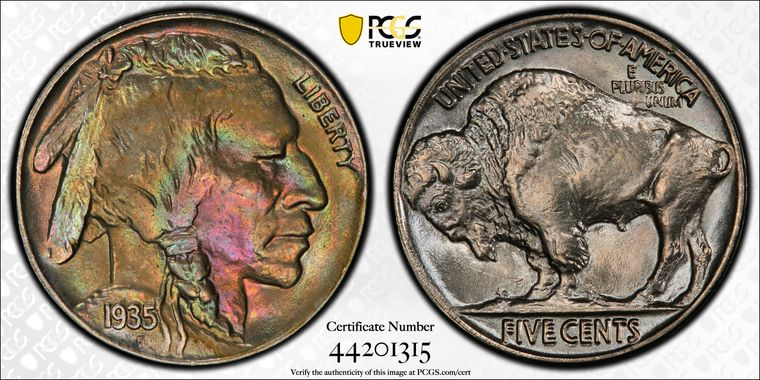 Cert 44201315 - Coin Image