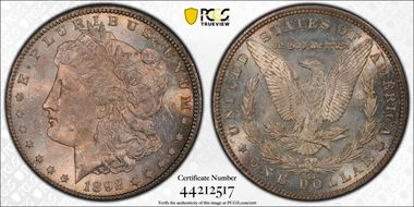 1892-CC $1 MS64