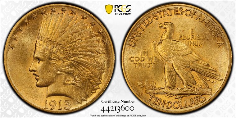 Cert 44213600 - Coin Image