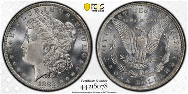 1882-O $1 MS66