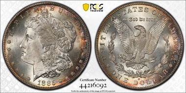 1885-S $1 MS65