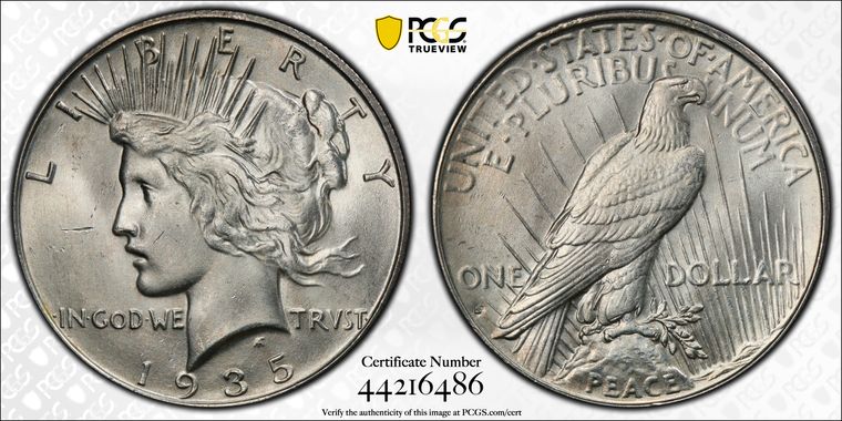 Cert 44216486 - Coin Image