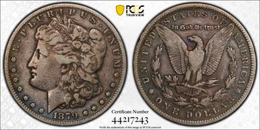 1879-CC $1 Capped Die F15