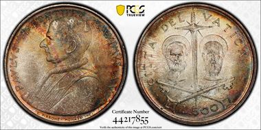 (1967) 500 L KM-99 Anno V MS66