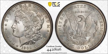 1902-O $1 MS66+