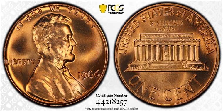 Cert 44218257 - Coin Image