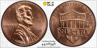 2021 1C Shield MS66RD