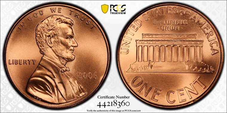 Cert 44218360 - Coin Image