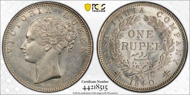 1840.(C) Rupee SW-2.11 MS62