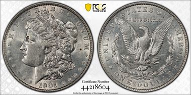 1901 $1 VAM 3, Shifted Eagle, DDR AU53