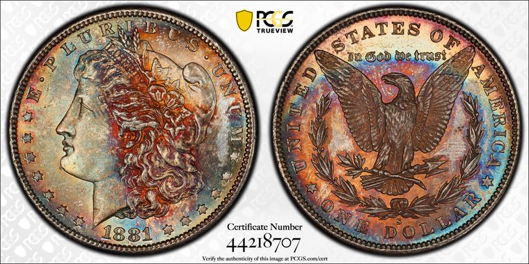 Cert 44218707 - Coin Image