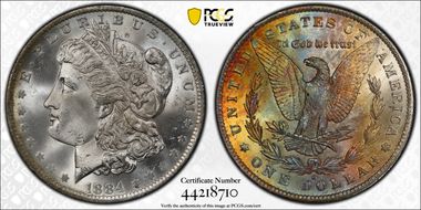 1884-O $1 MS66