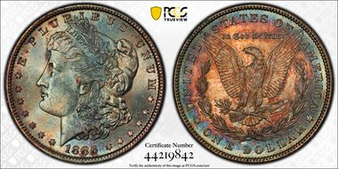 1886 $1 MS63
