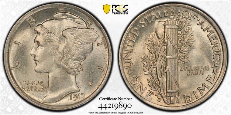 Cert 44219890 - Coin Image