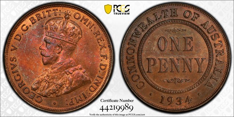 Cert 44219989 - Coin Image