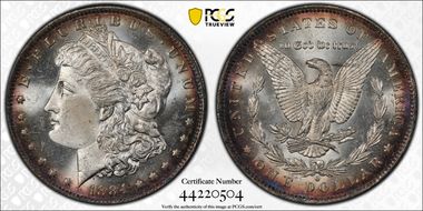 1884-O $1 MS65