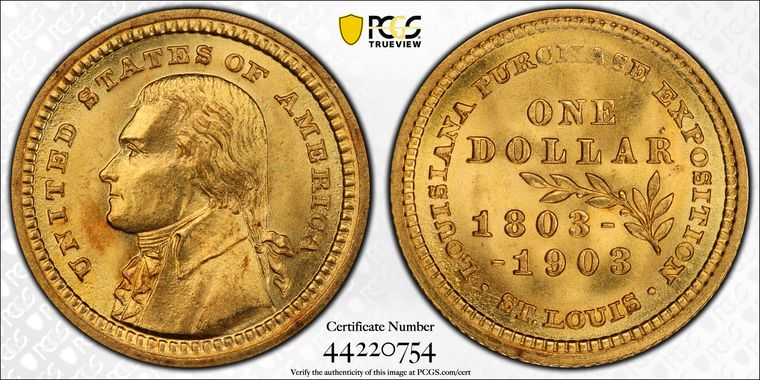 Cert 44220754 - Coin Image