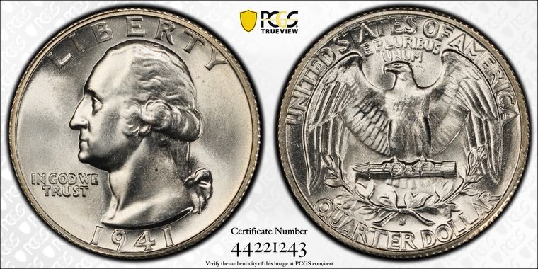 Cert 44221243 - Coin Image