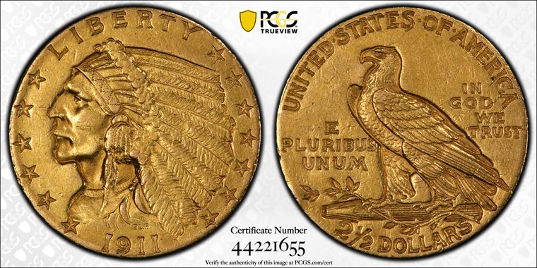 Cert 44221655 - Coin Image