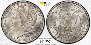 1885-O $1 MS64
