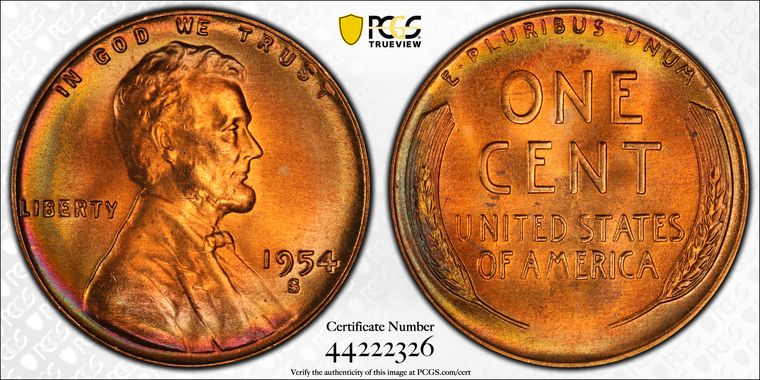 Cert 44222326 - Coin Image