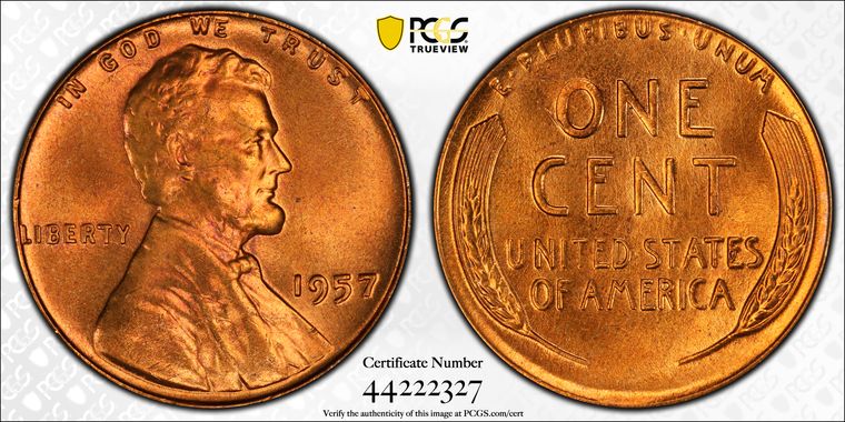 Cert 44222327 - Coin Image