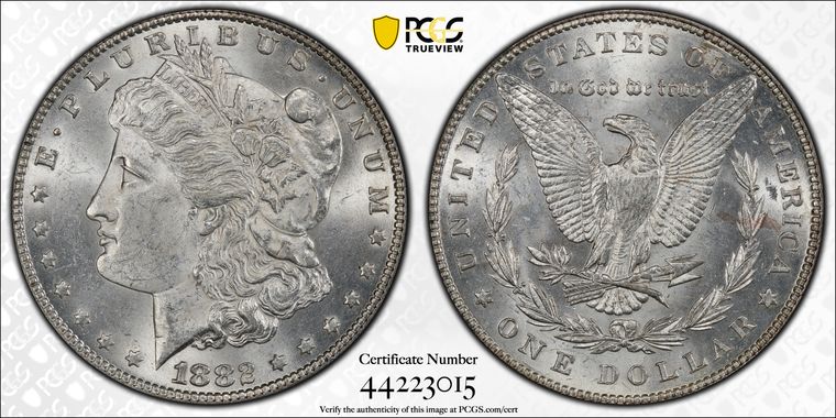 Cert 44223015 - Coin Image