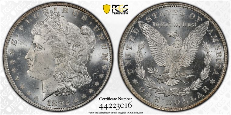 Cert 44223016 - Coin Image