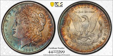 1884-O $1 MS63
