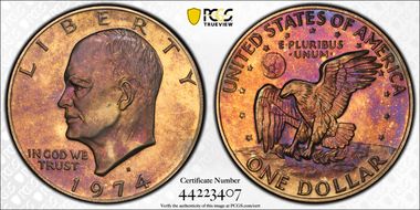 1974-S $1 Clad PR66CAM